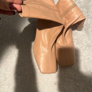 Tan boots